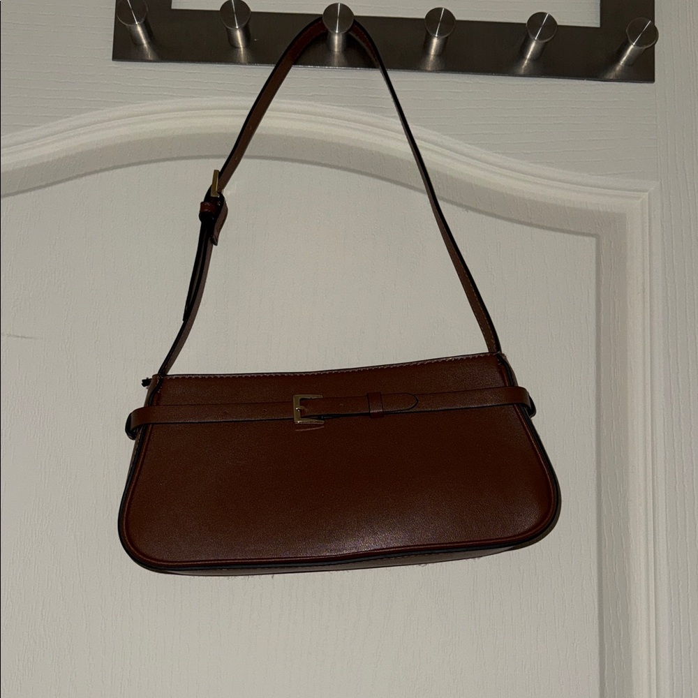 H&M Chestnut Leather Handbag
